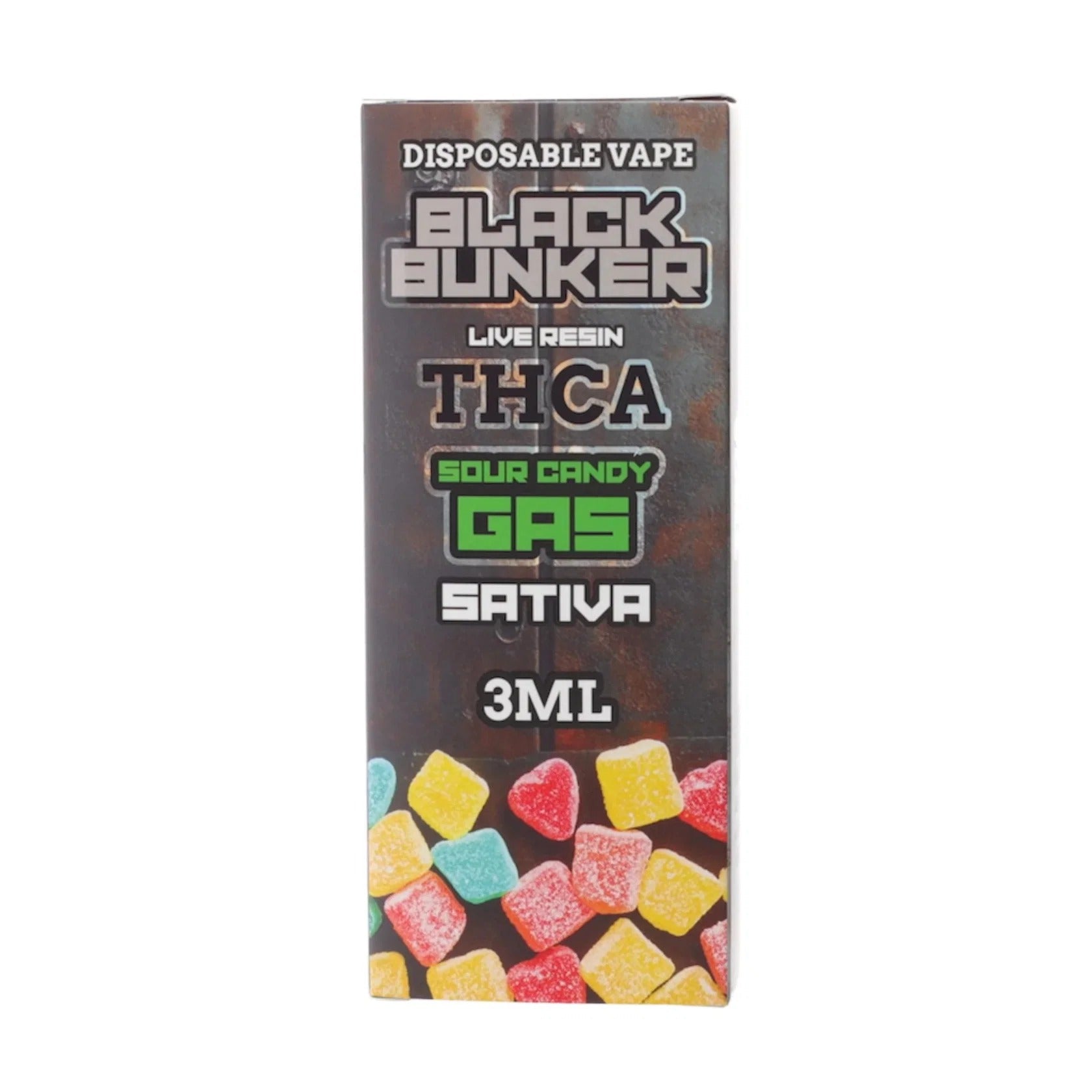 black bunker thca live resin vaporizer 3000mg