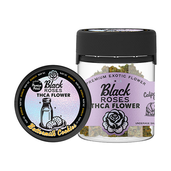 black roses premium exotic thca flower 3.5g