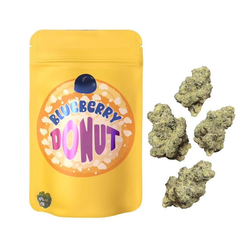 blueberry donut hidden hills thca infused flower