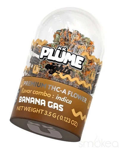 plume eights premium thca flower banana gas