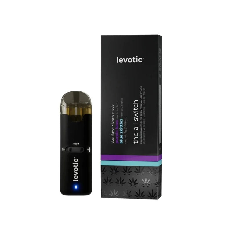purple haze levotic switch thca diamonds disposable 3g