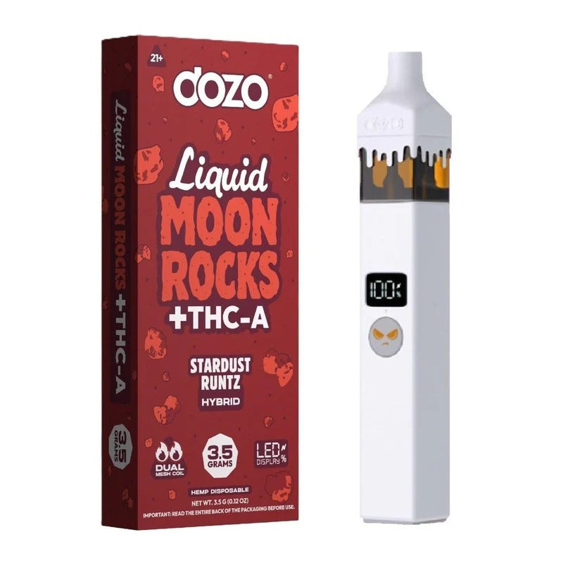 stardust runtz dozo thca liquid moon rock disposable