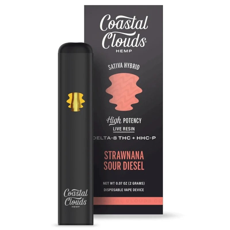 strawnana sour diesel coastal clouds high potency 2g